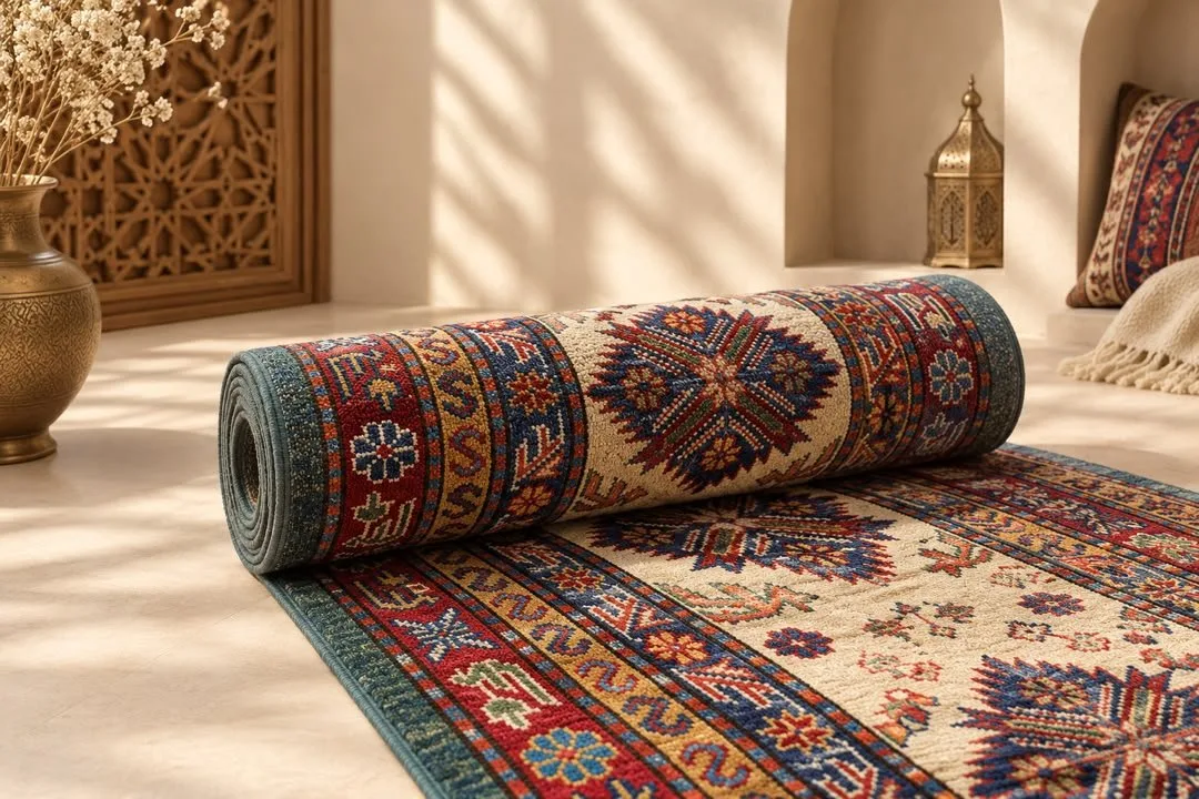 Kazak Hand-Knotted Rug