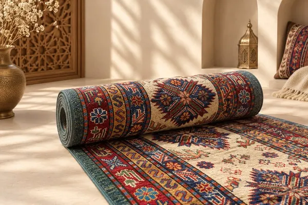 Kazak Hand-Knotted Rug