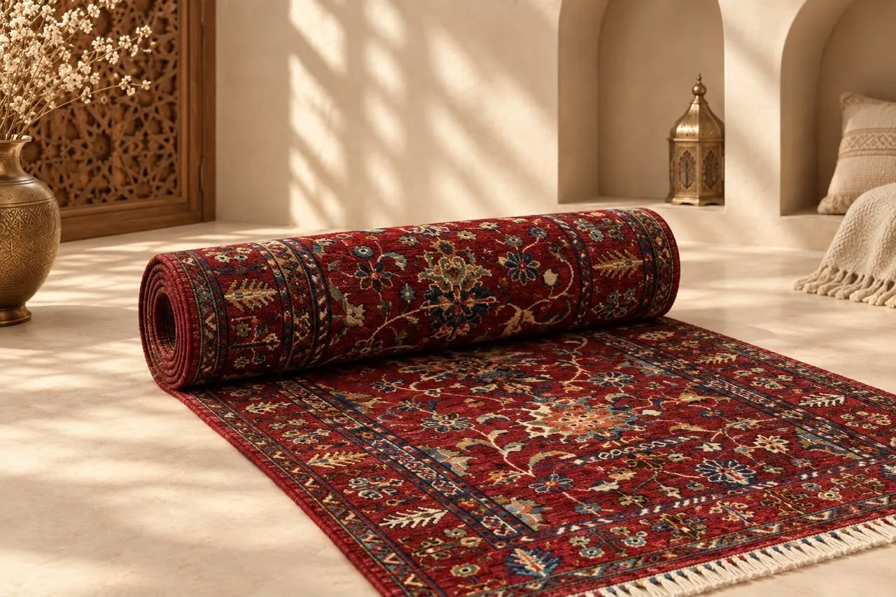 Classic Persian Floral Design Rug
