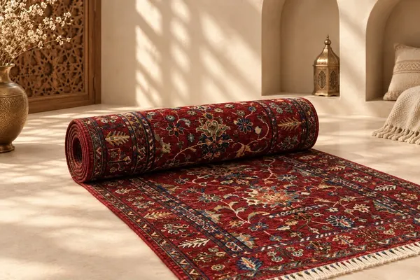 Classic Persian Floral Design Rug